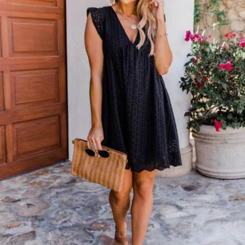 LM | California lace dress Romper