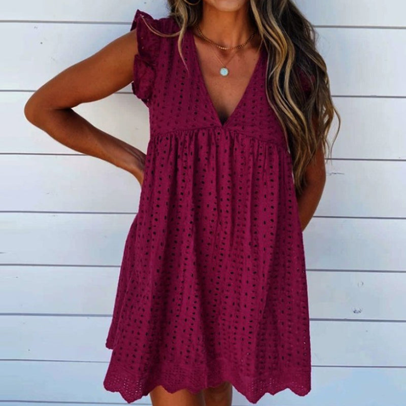 LM | California lace dress Romper