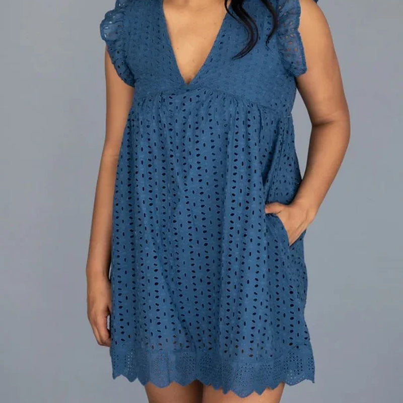 LM | California lace dress Romper