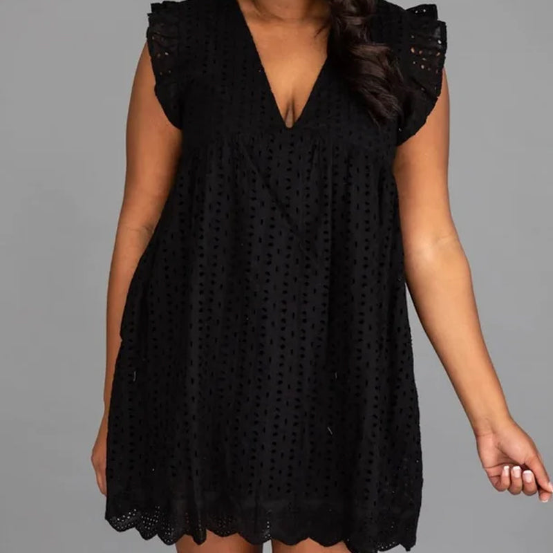 LM | California lace dress Romper