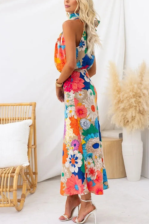 LM | Liora maxi dress with floral print