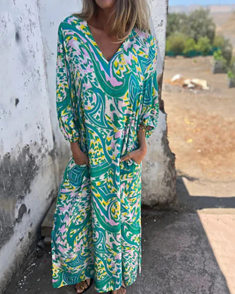 LM | Bohème maxi dress