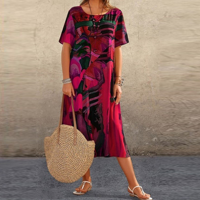 LM | Effortless off-the-shoulder maxi dress
