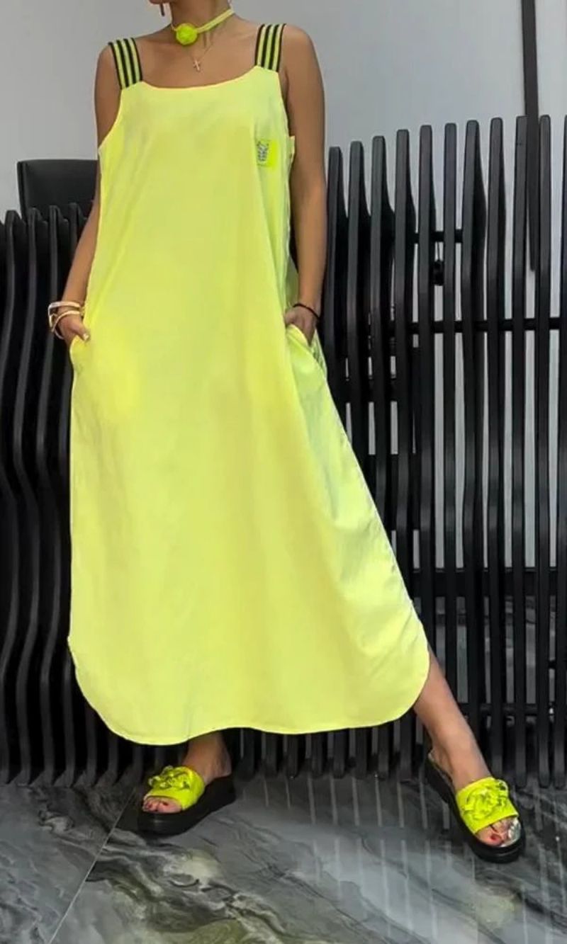 LM | Vibrating maxi dress
