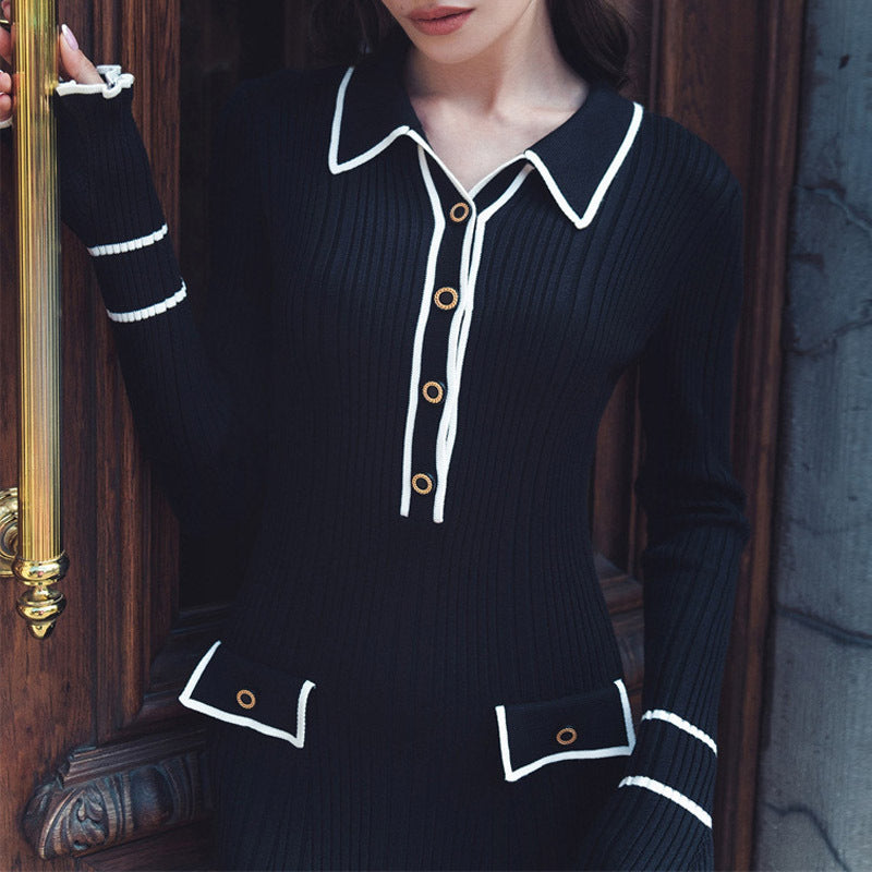 LM | Rib knit maxi dress