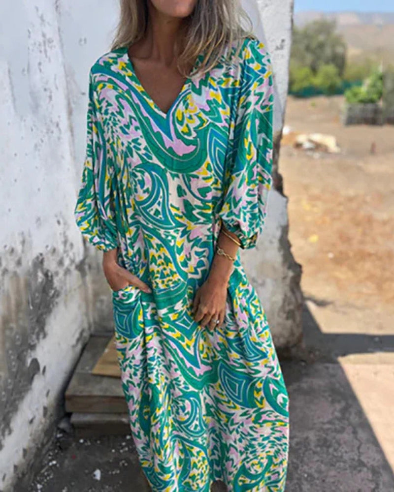 LM | Bohème maxi dress