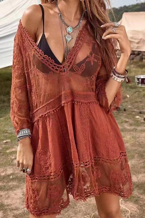 LM | Bikini jacket and swimsuit for women