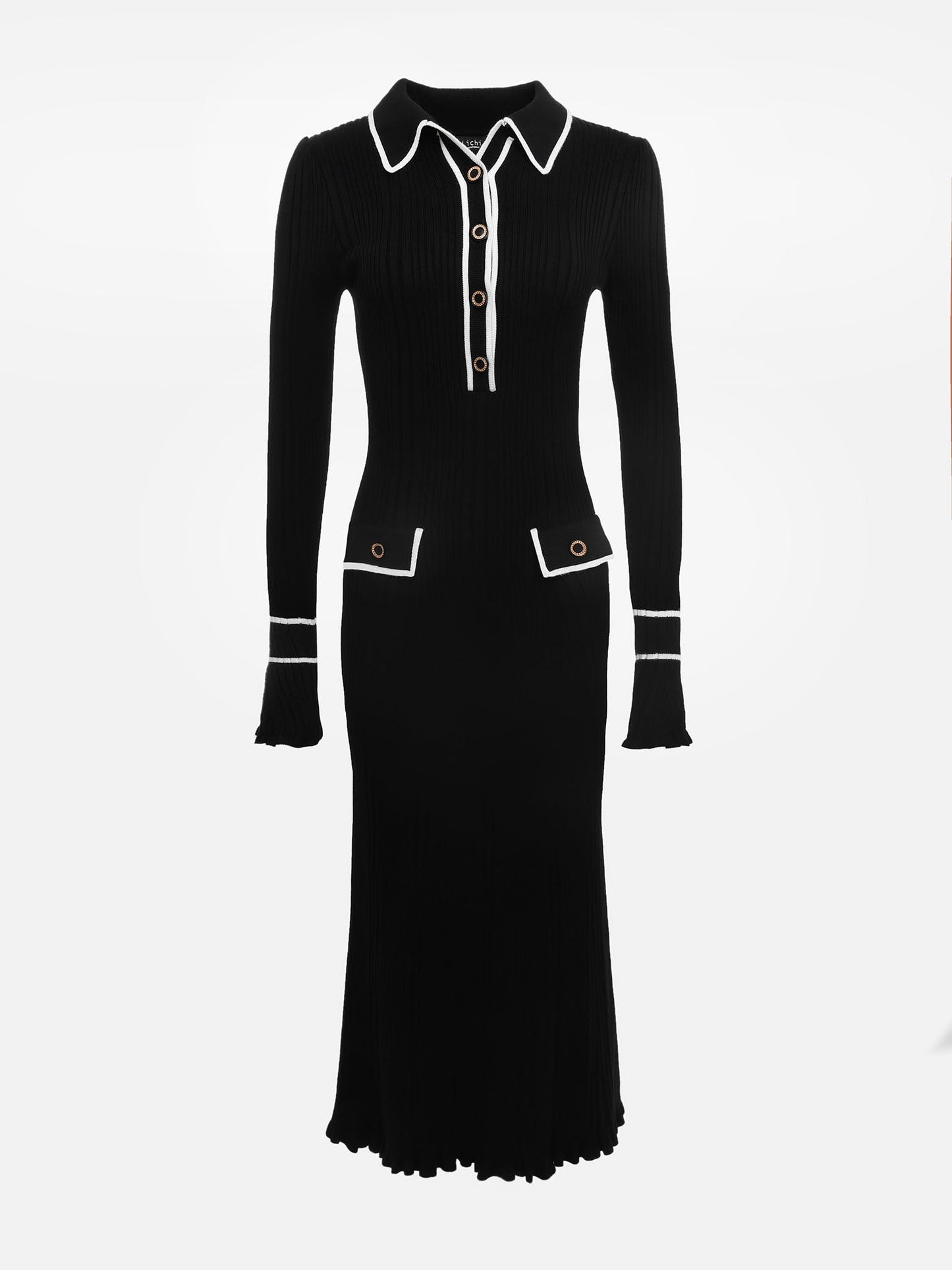 LM | Rib knit maxi dress