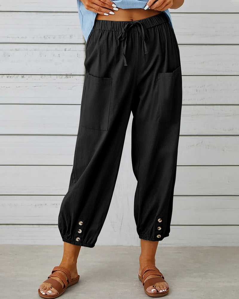 LM | High-waisted pants