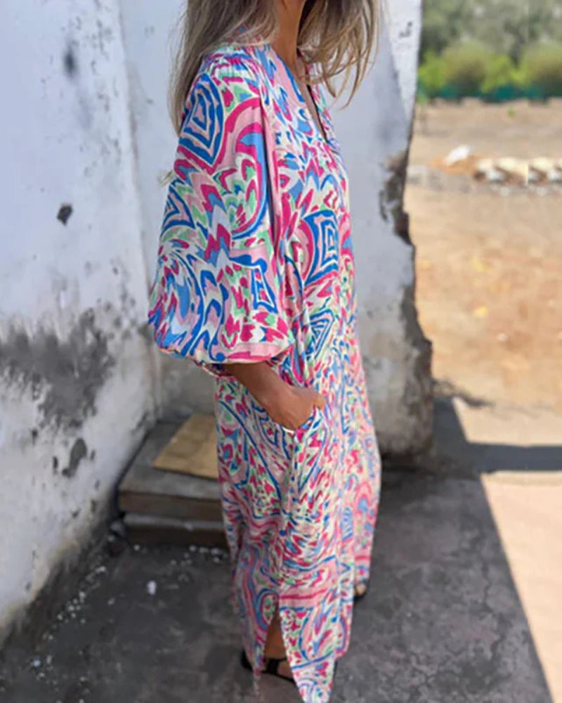 LM | Bohème maxi dress