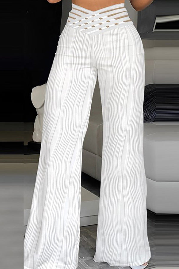 LM | Casual Callings Drawstring Waist Pocketed Oversized Cargo Pants