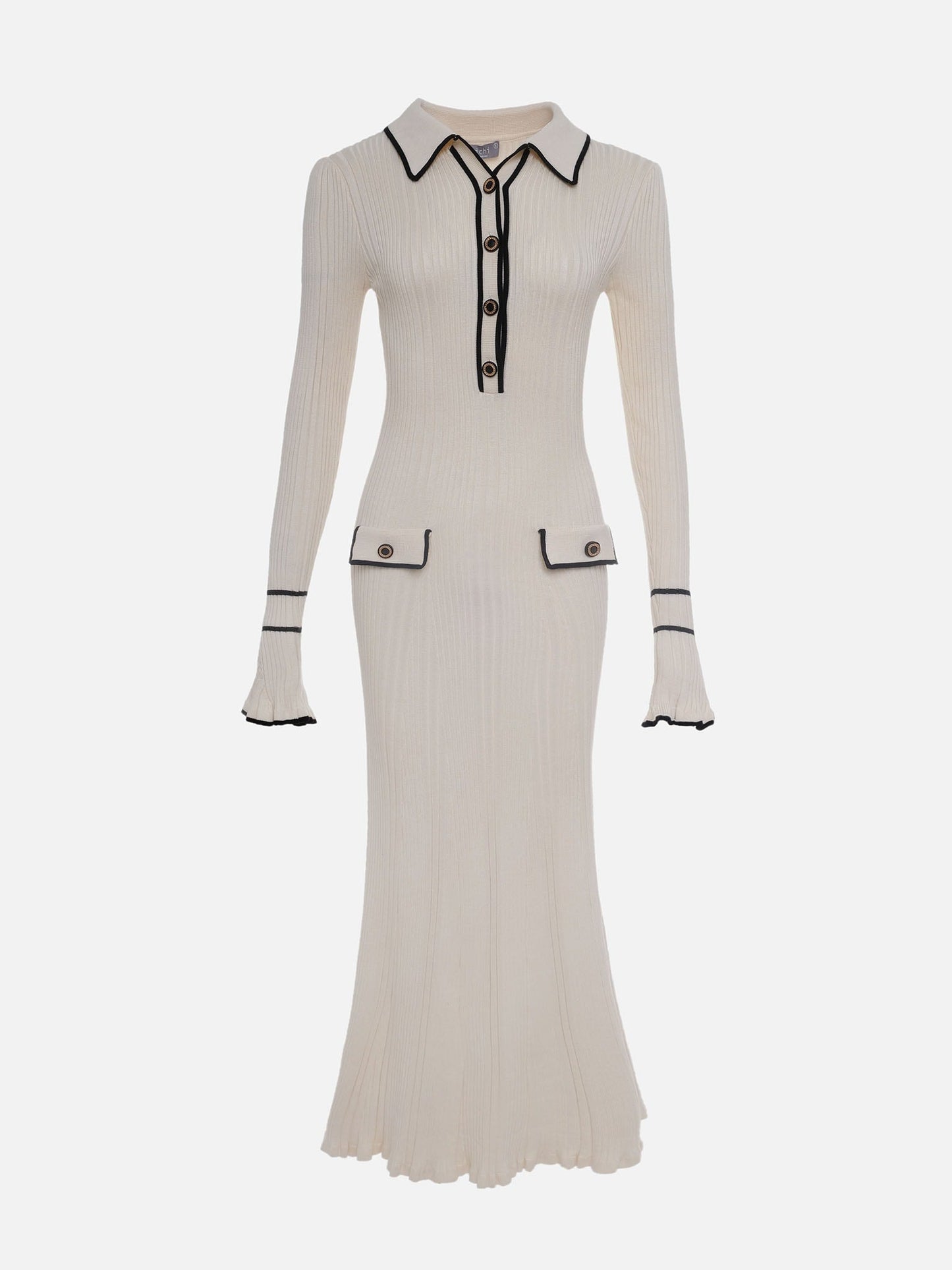 LM | Rib knit maxi dress