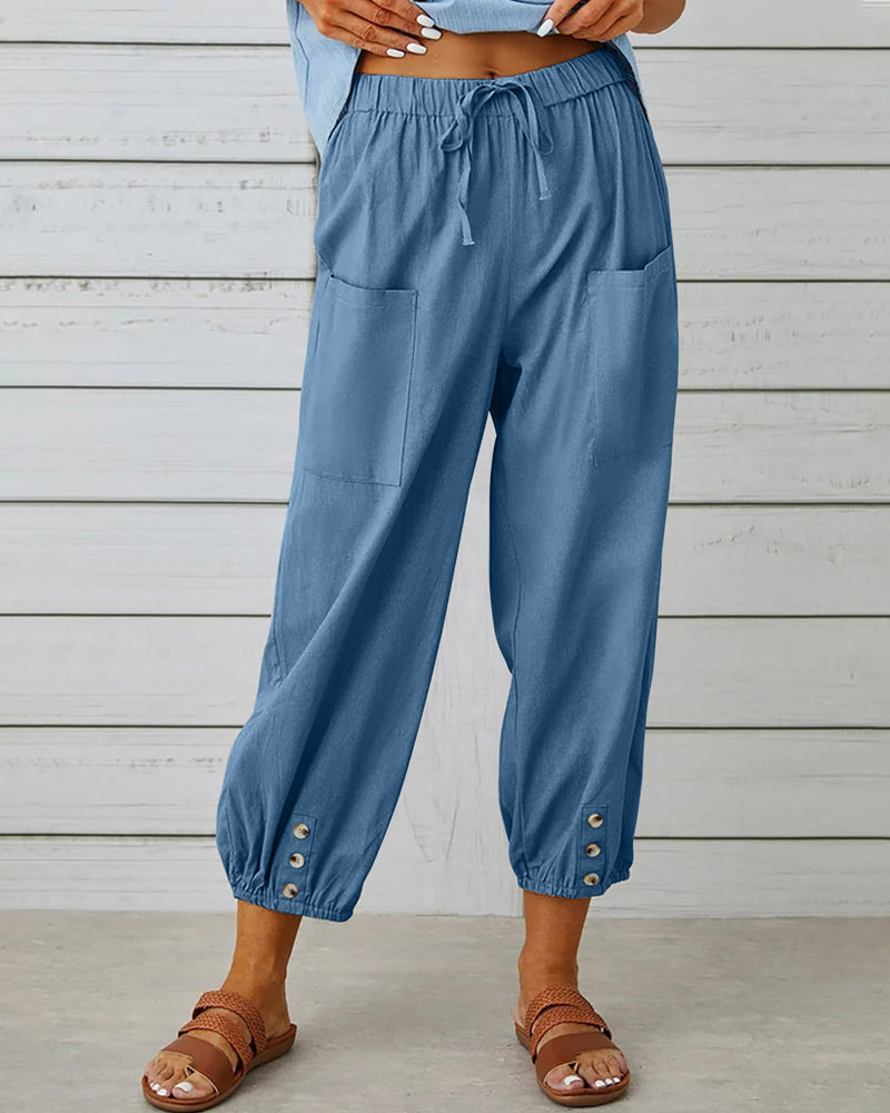 LM | High-waisted pants