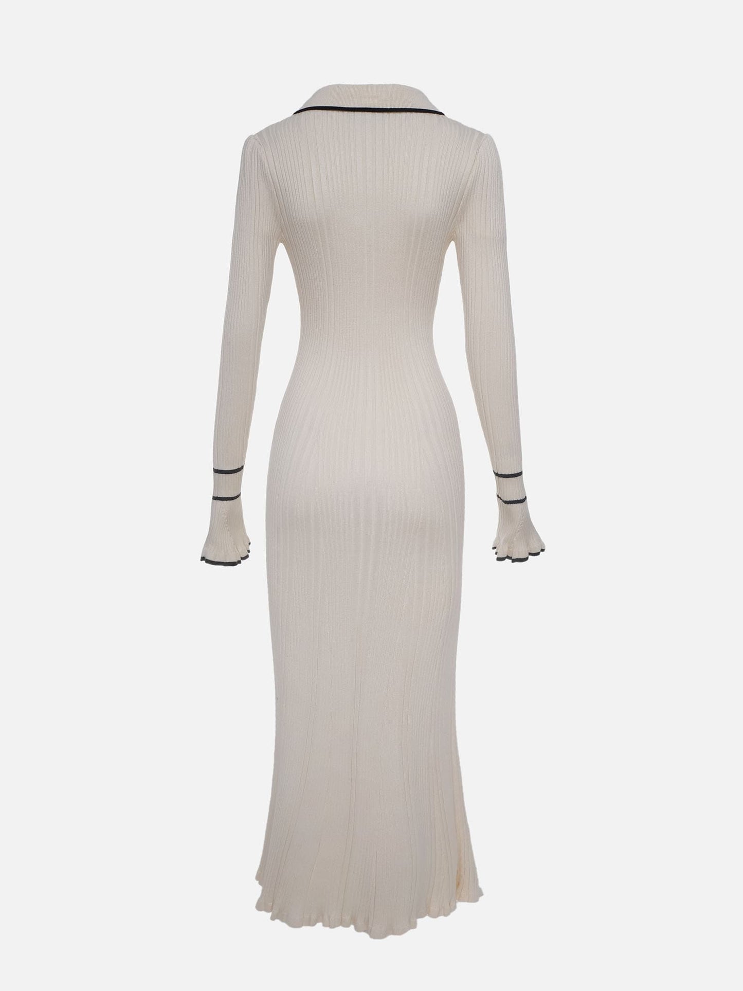 LM | Rib knit maxi dress