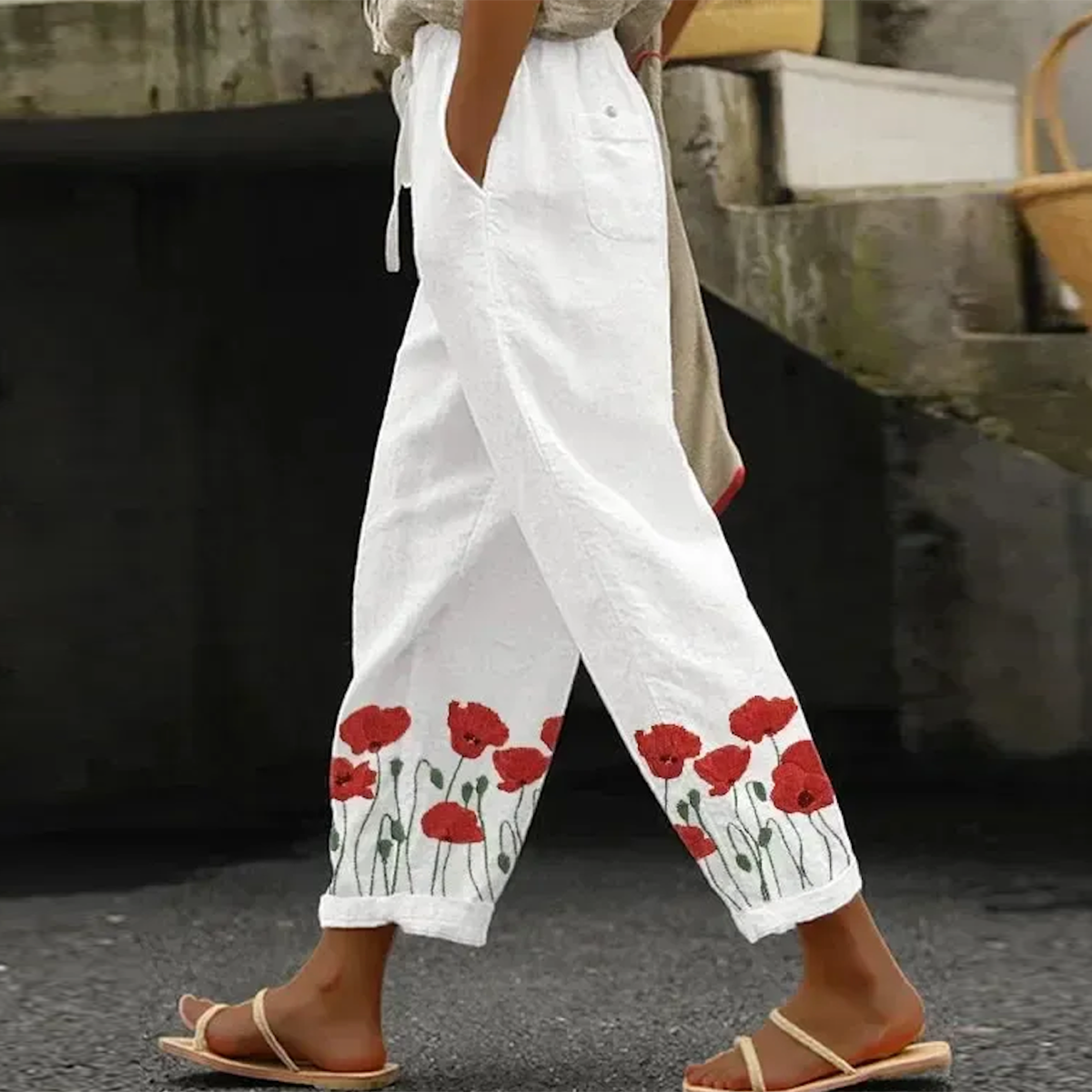 LM | Relaxed and timeless summer pants