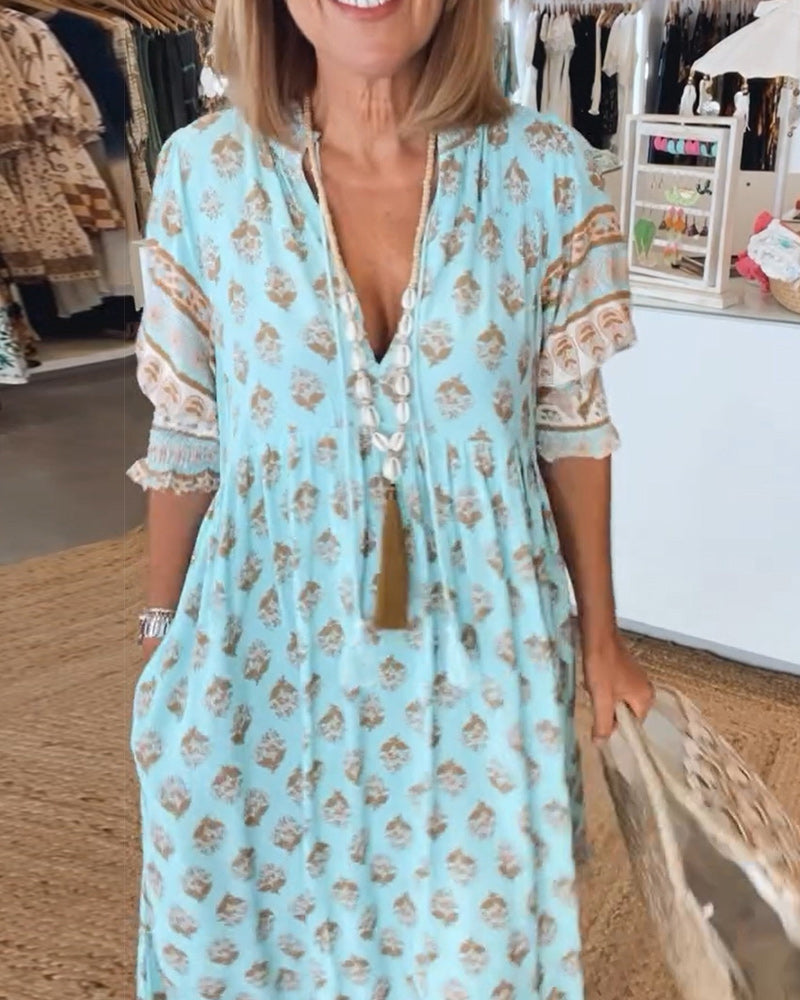 LM | Boho-chic maxi dress