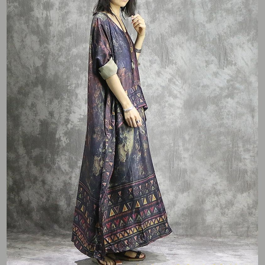 LM | Beautiful with wide leg pants silk clothing women stylish shirts red prints tunic dress summer two pieces