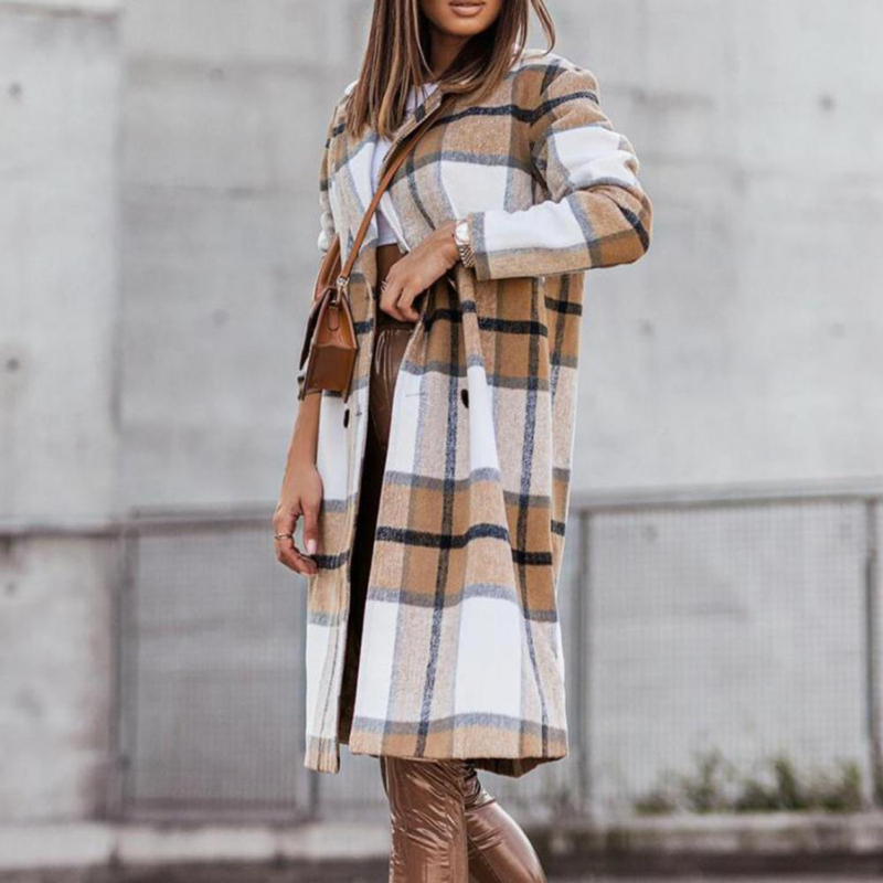 LM | Fashionable and minimalist general coat