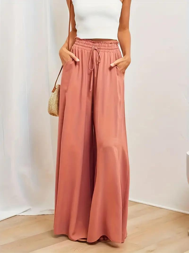 LM | Women's pants with high waist