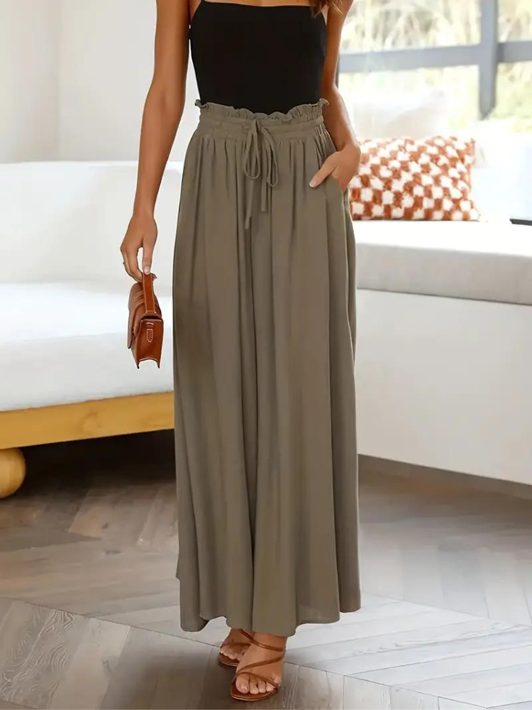 LM | Women's pants with high waist