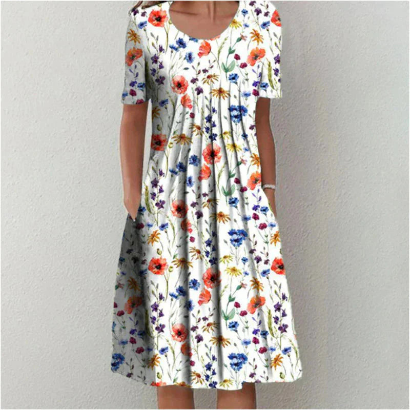 LM | Elegant cotton dress