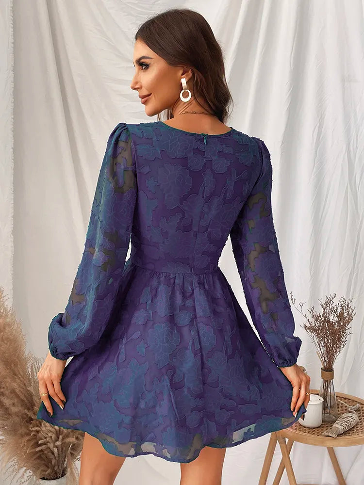 LM | a versatile mini dress for special occasions in green