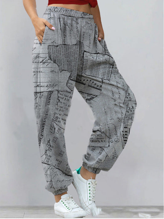 LM | Printed pants chic and elegant