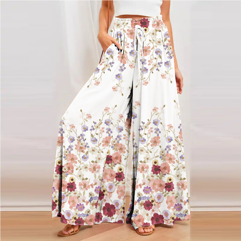 LM | Printed pants for women