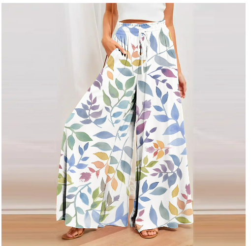 LM | Printed pants for women