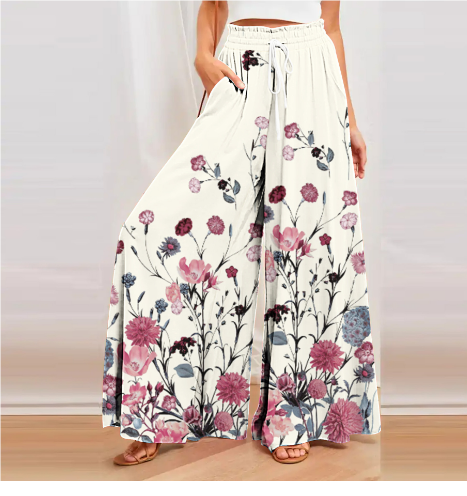 LM | Printed pants for women
