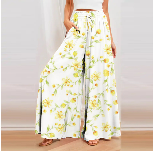 LM | Printed pants for women