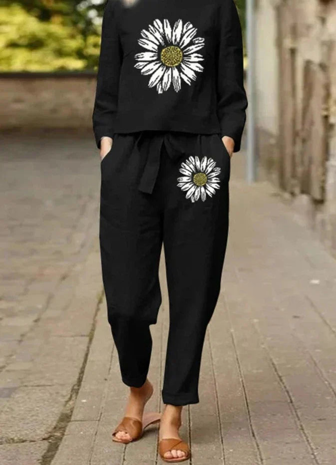 LM | Relaxed and stylish top and pants set
