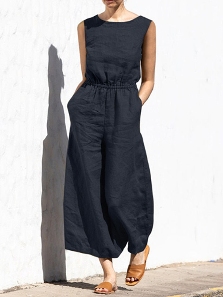 TS | Linen Jumpsuit