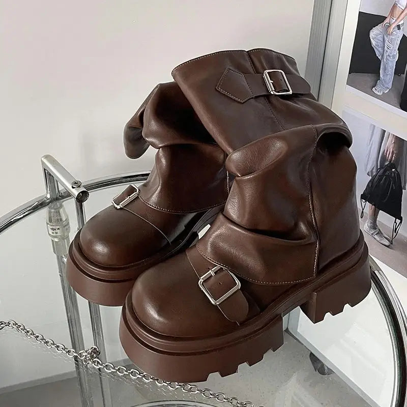 Sleek and Supportive Orthopedic Boots