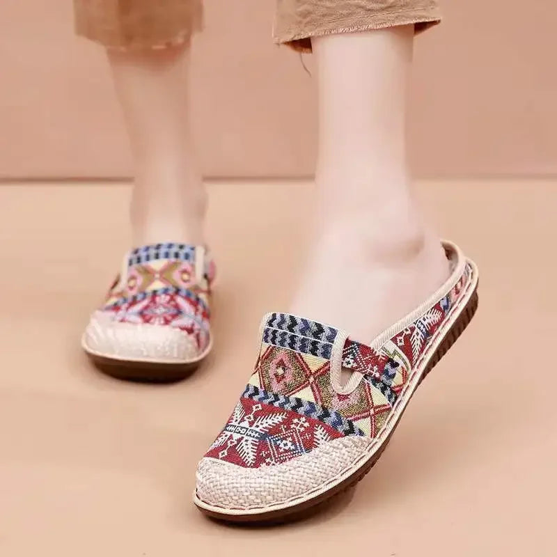 Sleek and Supportive Orthopedic Slippers