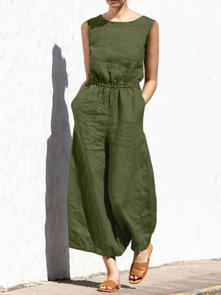 TS | Linen Jumpsuit