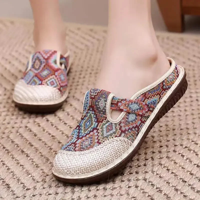 Sleek and Supportive Orthopedic Slippers