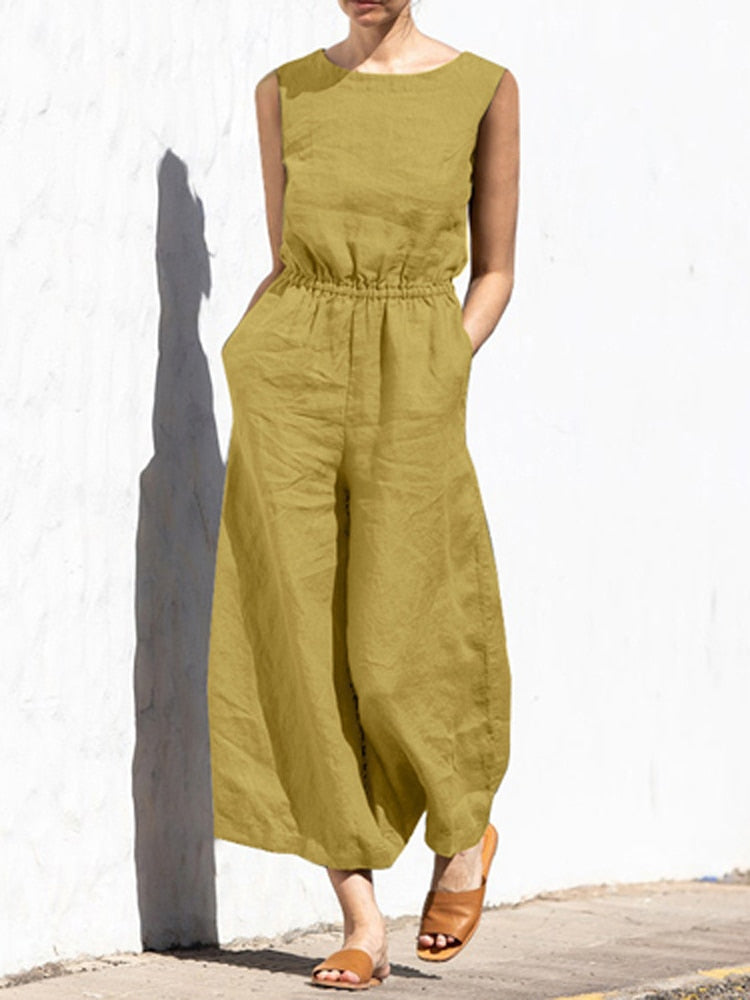 TS | Linen Jumpsuit