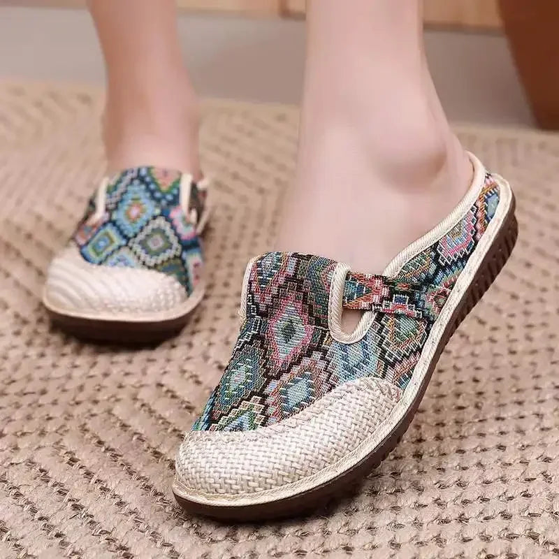 Sleek and Supportive Orthopedic Slippers