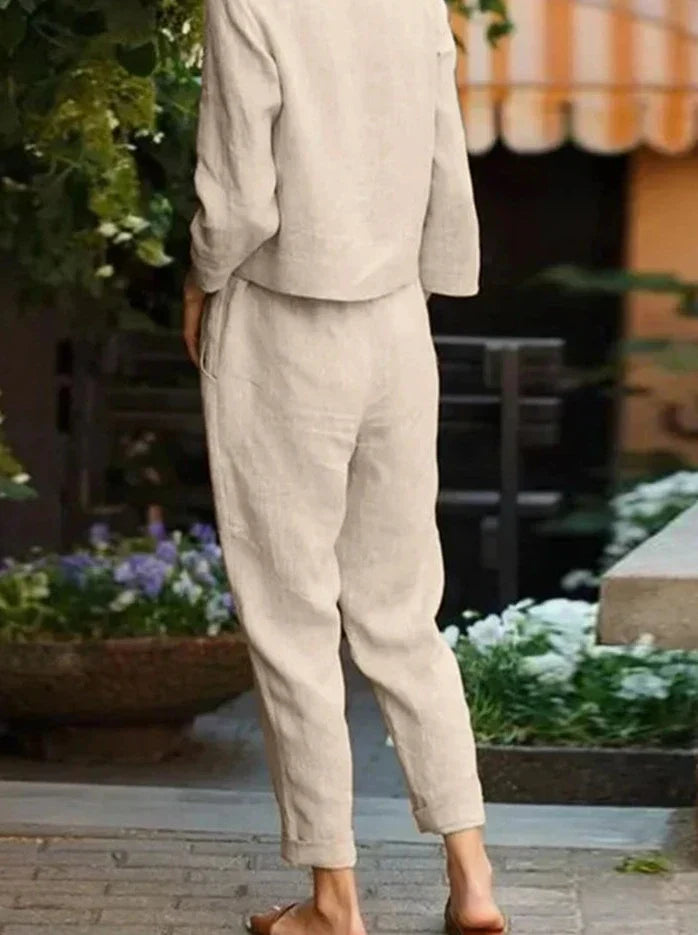 LM | Relaxed and stylish top and pants set