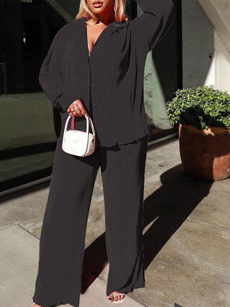 TS | Elegant two-piece clothing set for women