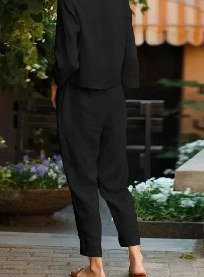 LM | Relaxed and stylish top and pants set