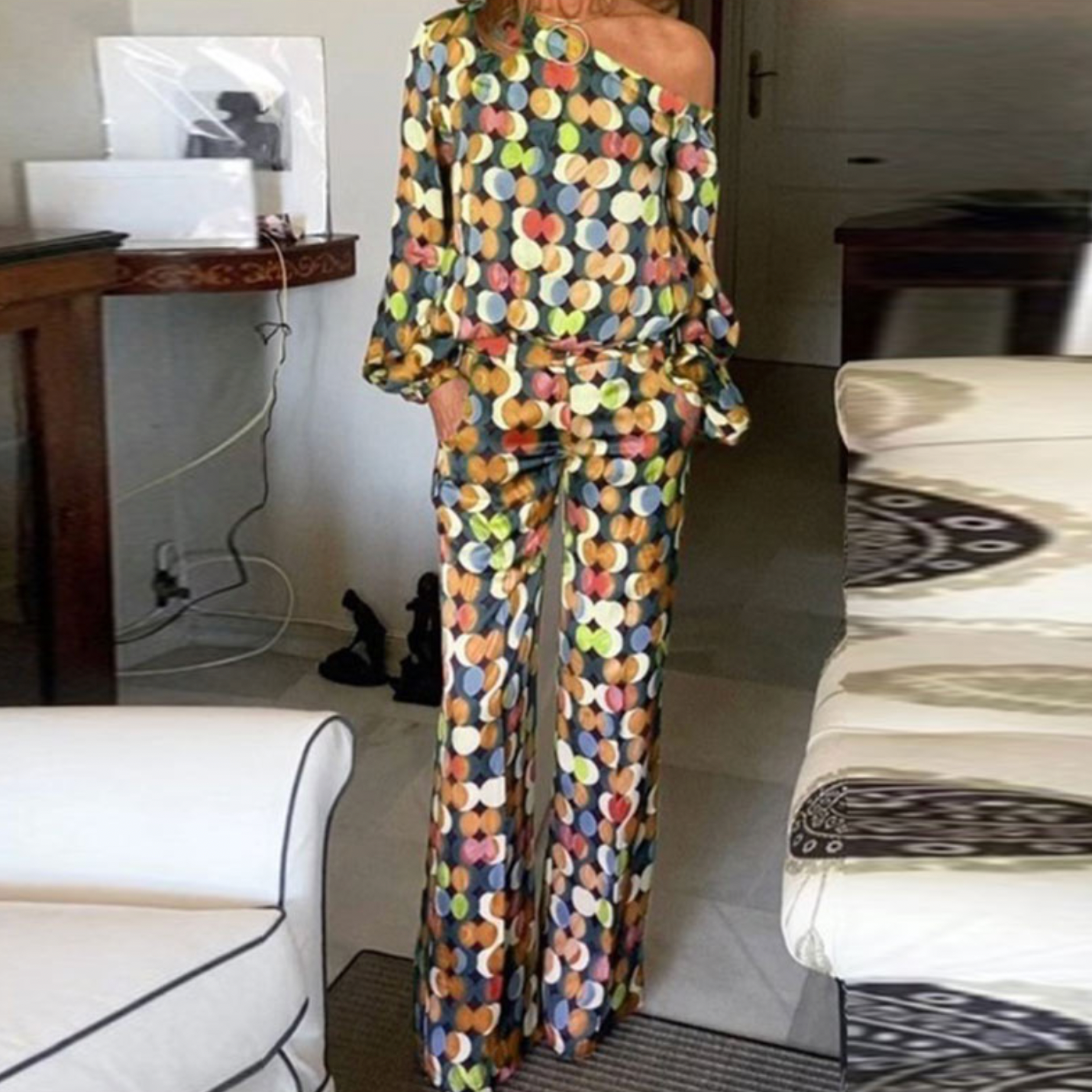 LM | Two-piece spring set with print