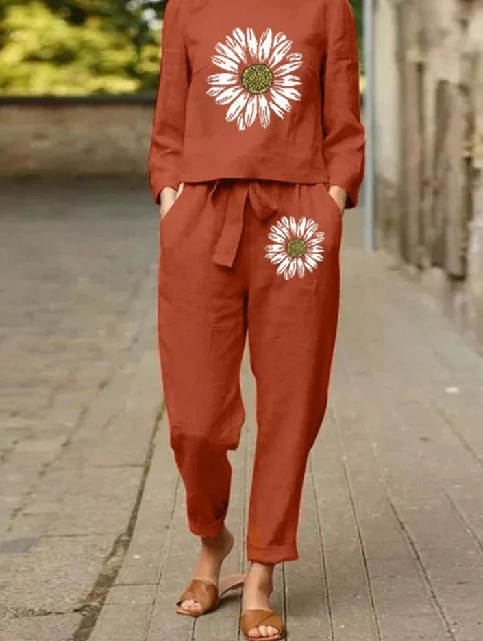 LM | Relaxed and stylish top and pants set