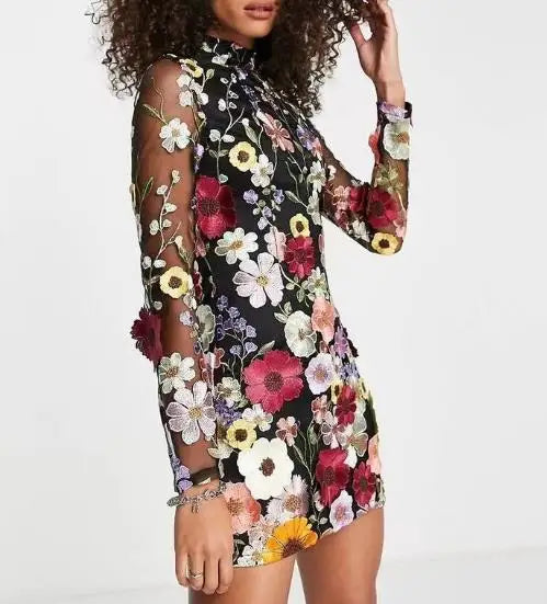 LM | sophisticated mini dress for women