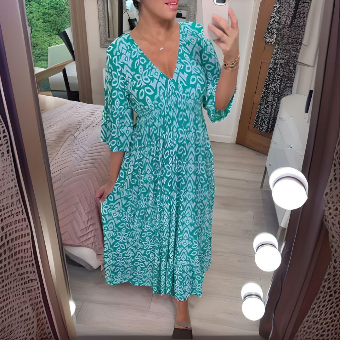 LM | Boho Chic Maxi Dress