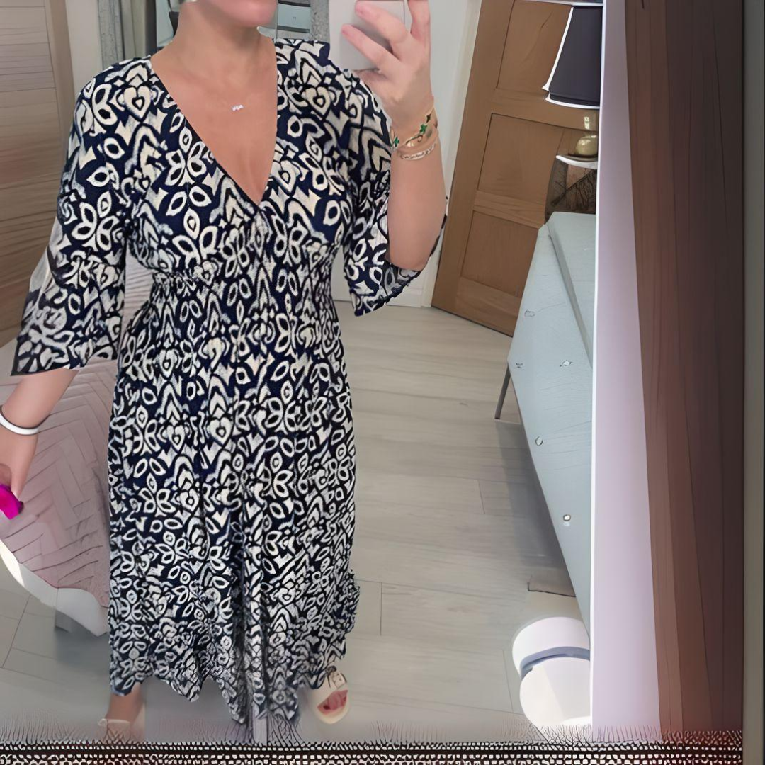 LM | Boho Chic Maxi Dress