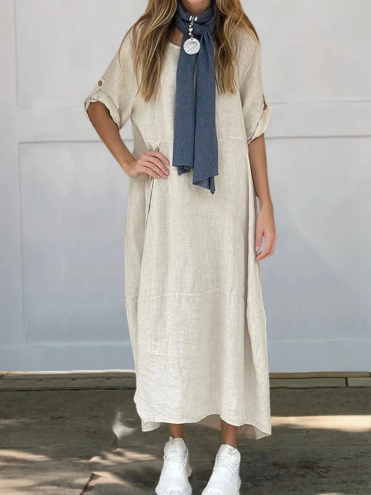 LM | Timeless, loose-fitting maxi dress