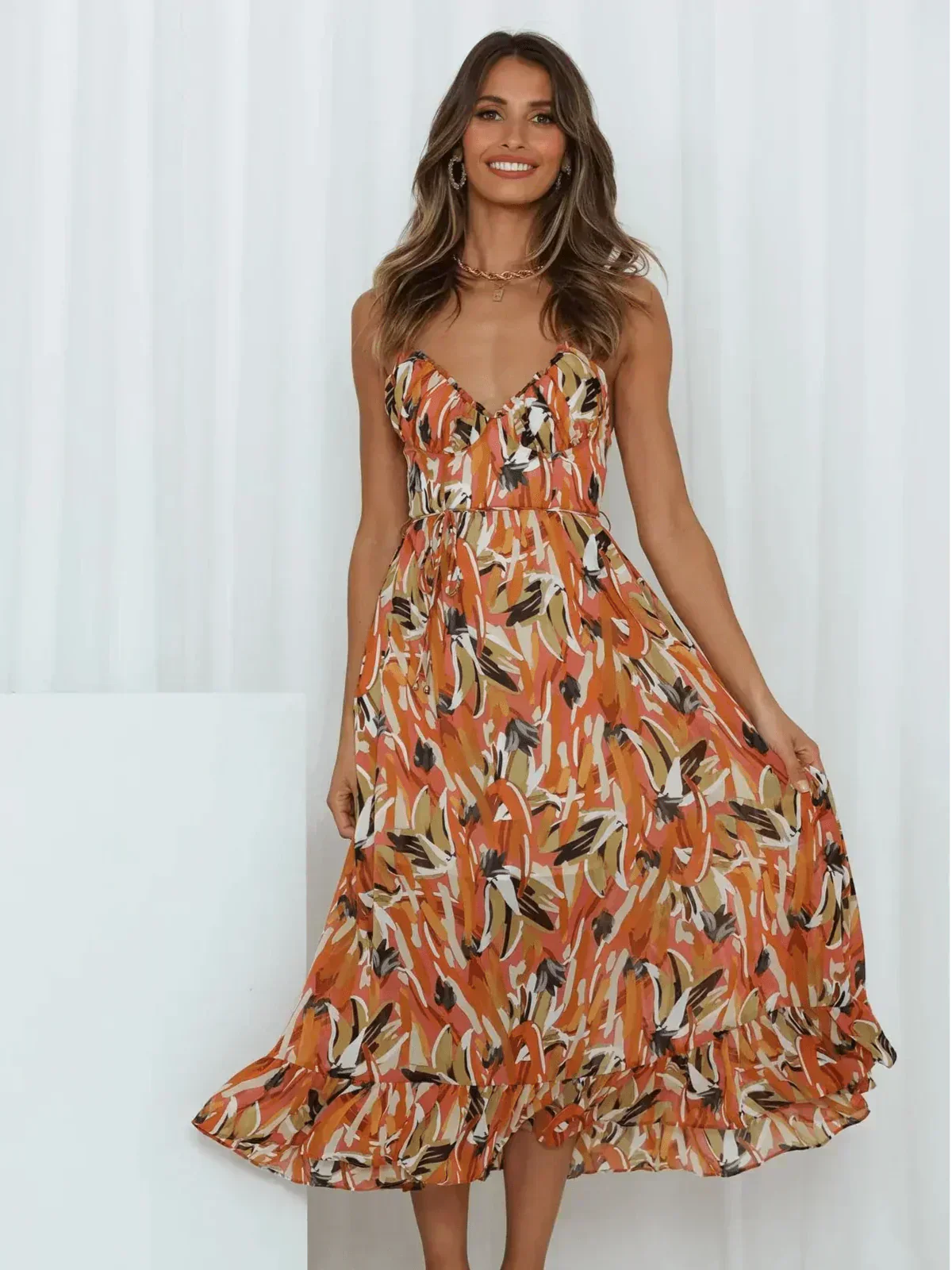 LM | Chic midi dress