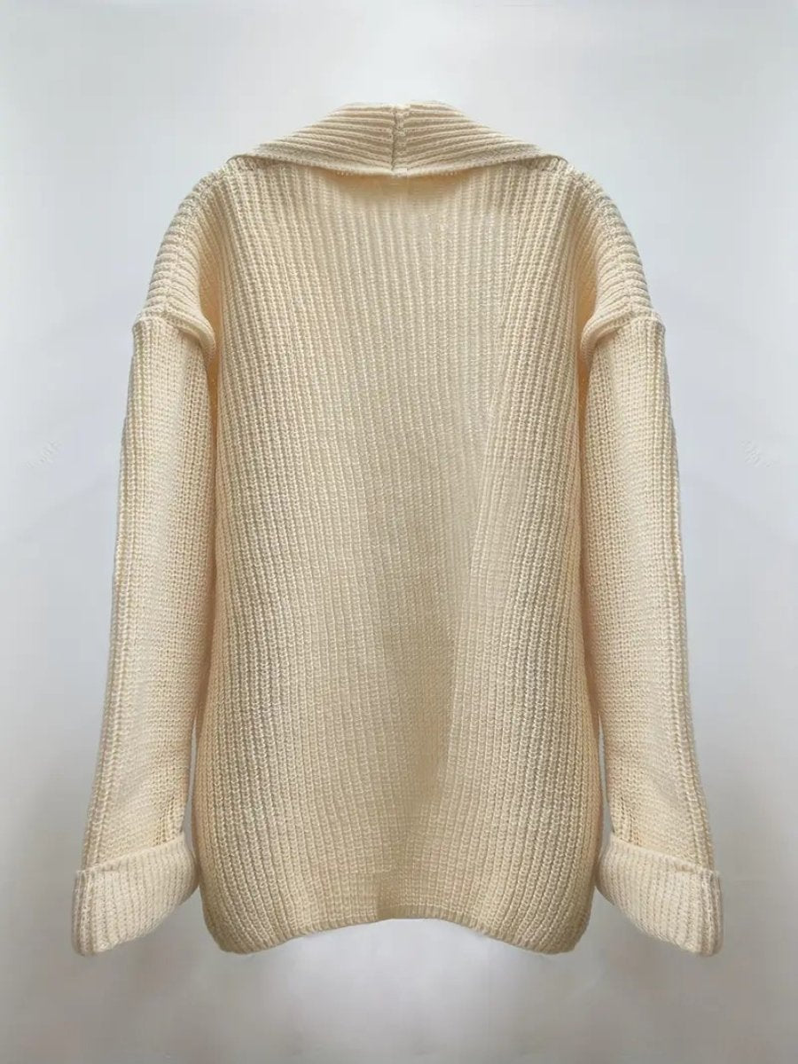 LM | Relaxed and timeless winter cardigan